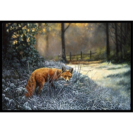 Carolines Treasures Fox on the Hunt Indoor or Outdoor Mat- 24 x 36 BDBA0347JMAT